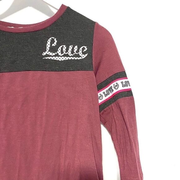 Inspired hearts long sleeve pink medium - Picture 2 of 4